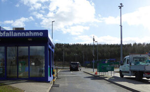 Annahmebereich Recyclinghof Niederlehme