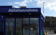 Annahmebereich Recyclinghof Niederlehme