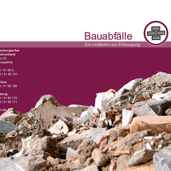 Infoblatt Bauabfall
