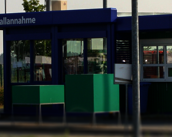 Annahmebereich Recyclinghof