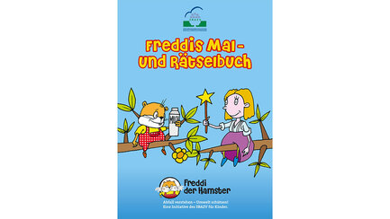 Malbuch Freddi der Hamster