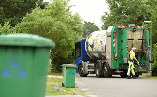 Entsorgung der Mülltonnen