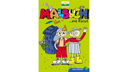 Malbuch Anton und seine Freunde